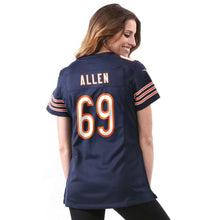 Load image into Gallery viewer, Jared Allen #69 Chicago Bears Women's Navy Blue Game Jersey