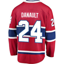 Load image into Gallery viewer, Fanatics Branded Phillip Danault Montreal Canadiens Red Breakaway Player Jersey