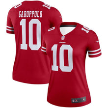 Load image into Gallery viewer, Jimmy Garoppolo #10 San Francisco 49ers Women's Scarlet Legend Jersey