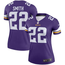 Load image into Gallery viewer, Harrison Smith #22 Minnesota Vikings Women's Purple Legend Jersey