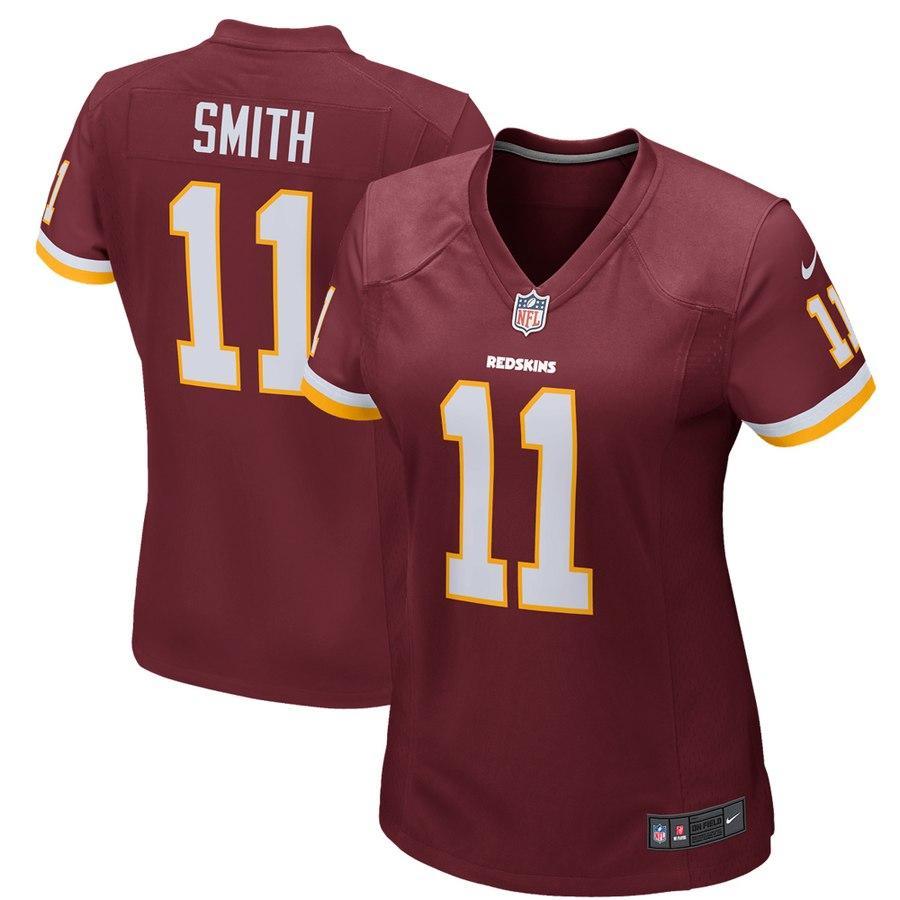 Alex Smith #11 Washington Redskins Women's Game Jersey