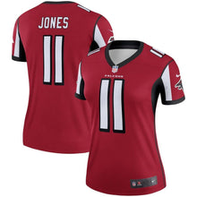 Load image into Gallery viewer, Julio Jones #11 Atlanta Falcons Women's Red Legend Jersey