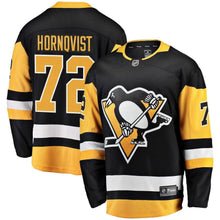 Load image into Gallery viewer, Fanatics Branded Patric Hornqvist Pittsburgh Penguins Black Home Breakaway Player Jersey