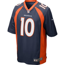 Load image into Gallery viewer, Emmanuel Sanders #10 Denver Broncos Youth Navy Game Jersey
