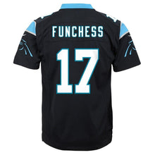 Load image into Gallery viewer, Devin Funchess #17 Carolina Panthers Youth Black Game Jersey