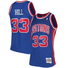 Load image into Gallery viewer, Grant Hill #33 Detroit Pistons 1995-96 Hardwood Classics Mens Swingman Jersey