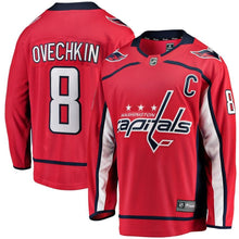 Load image into Gallery viewer, Fanatics Branded Alexander Ovechkin Washington Capitals Red Breakaway Player Jersey