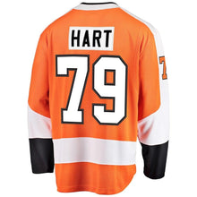 Load image into Gallery viewer, Fanatics Branded Carter Hart Philadelphia Flyers Orange Breakaway Player Jersey