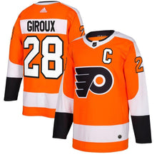 Load image into Gallery viewer, Claude Giroux Philadelphia Flyers Orange Replica Player Jersey