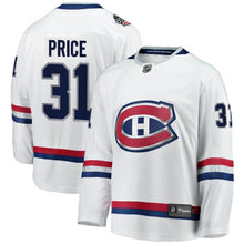Load image into Gallery viewer, Fanatics Branded Carey Price Montreal Canadiens White 2017