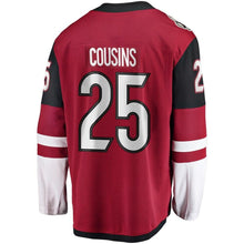 Load image into Gallery viewer, Fanatics Branded Nick Cousins Arizona Coyotes Garnet Breakaway Player Jersey