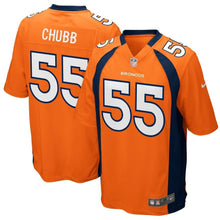 Load image into Gallery viewer, Bradley Chubb #55 Denver Broncos Youth Orange Game Jersey