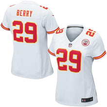 Load image into Gallery viewer, Eric Berry #29 Kansas City Chiefs Women's White/Red Game Jersey