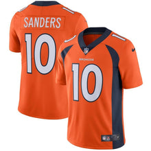Load image into Gallery viewer, Emmanuel Sanders #10 Denver Broncos Youth Orange Vapor Untouchable Limited Player Jersey