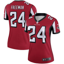 Load image into Gallery viewer, Devonta Freeman #24 Atlanta Falcons Women's Red Legend Jersey