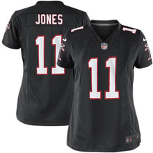 Load image into Gallery viewer, Julio Jones #11 Atlanta Falcons Women's Black/Red Alternate Game Jersey