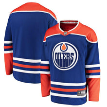 Load image into Gallery viewer, Fanatics Branded Edmonton Oilers Royal Alternate Breakaway Jersey