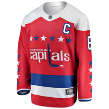 Load image into Gallery viewer, Fanatics Branded Alexander Ovechkin Washington Capitals Red Alternate Breakaway Player Jersey