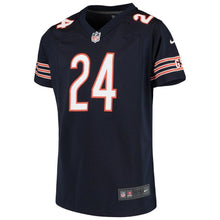 Load image into Gallery viewer, Jordan Howard #24 Chicago Bears Girls Youth Navy Game Jersey