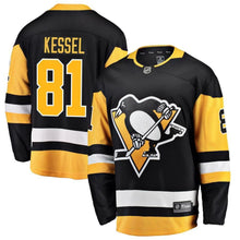 Load image into Gallery viewer, Fanatics Branded Phil Kessel Pittsburgh Penguins Black Breakaway Player Jersey