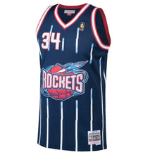 Load image into Gallery viewer, Hakeem Olajuwon #34 Houston Rockets White 1996-97 Hardwood Classics Mens Swingman Jersey