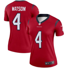 Load image into Gallery viewer, Deshaun Watson #4 Houston Texans Women's Red Legend Jersey