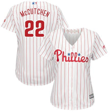 Load image into Gallery viewer, Andrew McCutchen #22 Philadelphia Phillies Women&#39;s White Cool Base