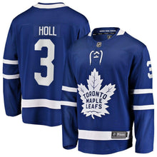Load image into Gallery viewer, Fanatics Branded Justin Holl Toronto Maple Leafs Blue Home Breakaway Player Jersey