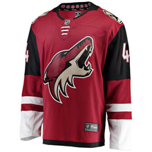 Load image into Gallery viewer, Fanatics Branded Kevin Connauton Arizona Coyotes Garnet Breakaway Player Jersey