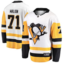 Load image into Gallery viewer, Fanatics Branded Evgeni Malkin Pittsburgh Penguins White Breakaway Player Jersey