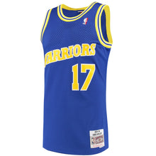 Load image into Gallery viewer, Chris Mullin #17 Golden State Warriors Royal 1993-94 Hardwood Classics Mens Swingman Jersey