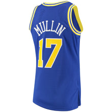Load image into Gallery viewer, Chris Mullin #17 Golden State Warriors Royal 1993-94 Hardwood Classics Mens Swingman Jersey