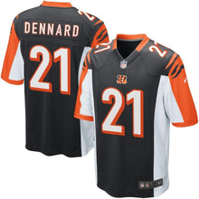 Load image into Gallery viewer, Darqueze Dennard #21 Cincinnati Bengals Youth Black Team Color Game Jersey