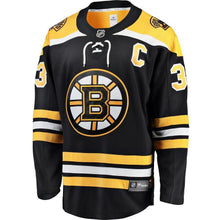 Load image into Gallery viewer, Fanatics Branded Zdeno Chara Boston Bruins Black Breakaway Player Jersey