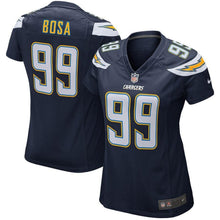 Load image into Gallery viewer, Joey Bosa Los #99 Angeles Chargers Women's Navy Game Jersey