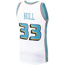 Load image into Gallery viewer, Grant Hill #33 Detroit Pistons White 1998-99 Hardwood Classics Mens Swingman Jersey