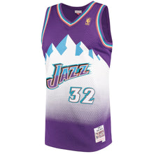Load image into Gallery viewer, Karl Malone #32 Utah Jazz 1996-97 Hardwood Classics Mens Swingman Jersey