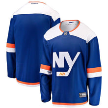 Load image into Gallery viewer, Fanatics Branded New York Islanders Blue Alternate Breakaway Blank Jersey