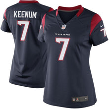 Load image into Gallery viewer, Case Keenum #7 Houston Texans Women's Navy Blue Limited Jersey