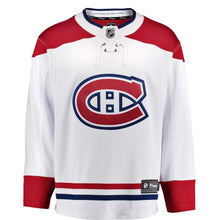 Load image into Gallery viewer, Fanatics Branded Montreal Canadiens White Breakaway Away Jersey