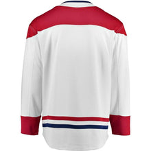 Load image into Gallery viewer, Fanatics Branded Montreal Canadiens White Breakaway Away Jersey