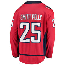 Load image into Gallery viewer, Fanatics Branded Devante Smith-Pelly Washington Capitals Red 2018 Stanley Cup Champions Home Breakaway Player Jersey