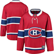 Load image into Gallery viewer, Fanatics Branded Montreal Canadiens Red Breakaway Home Jersey