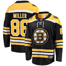 Load image into Gallery viewer, Fanatics Branded Kevan Miller Boston Bruins Black Home Breakaway Player Jersey