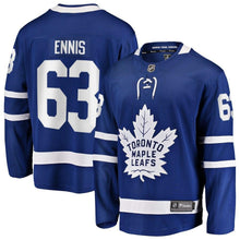 Load image into Gallery viewer, Fanatics Branded Tyler Ennis Toronto Maple Leafs Blue Home Breakaway Player Jersey