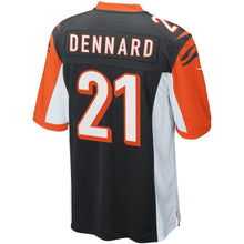 Load image into Gallery viewer, Darqueze Dennard #21 Cincinnati Bengals Youth Black Team Color Game Jersey
