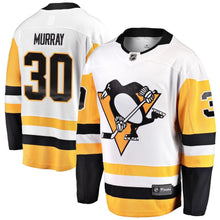 Load image into Gallery viewer, Fanatics Branded Matt Murray Pittsburgh Penguins White Breakaway Player Jersey