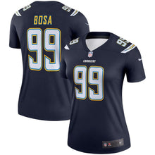 Load image into Gallery viewer, Joey Bosa #99 Los Angeles Chargers Women's Navy Legend Jersey