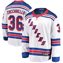 Load image into Gallery viewer, Fanatics Branded Mats Zuccarello New York Rangers White Breakaway Player Jersey