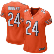 Load image into Gallery viewer, Jordan Howard #24 Chicago Bears Women's Orange Alternate Game Jersey
